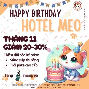 Happy Birthday HOTEL MEO